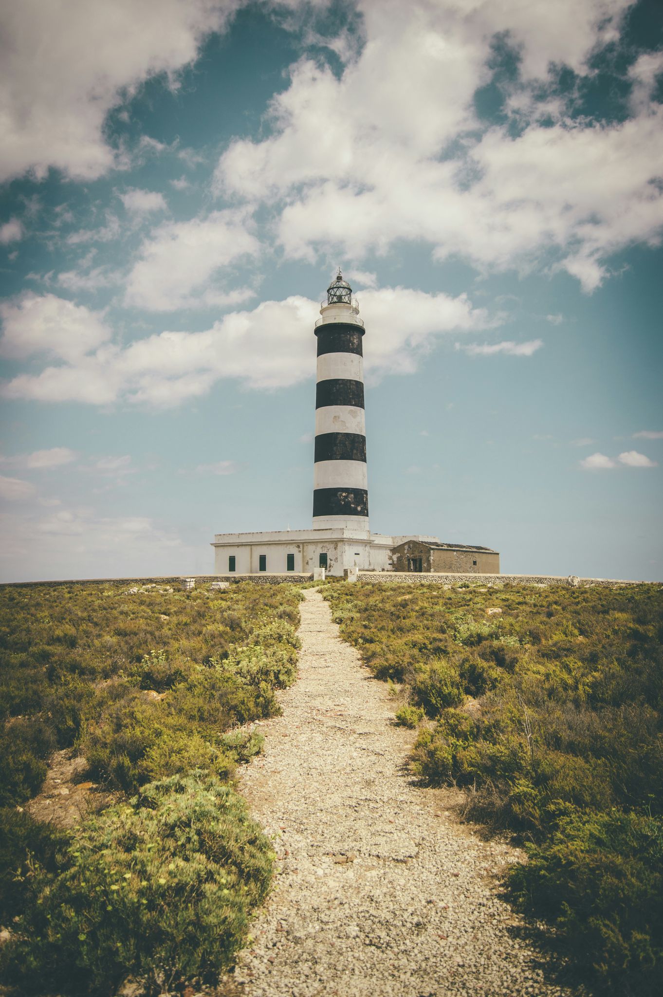 foto faro menorca